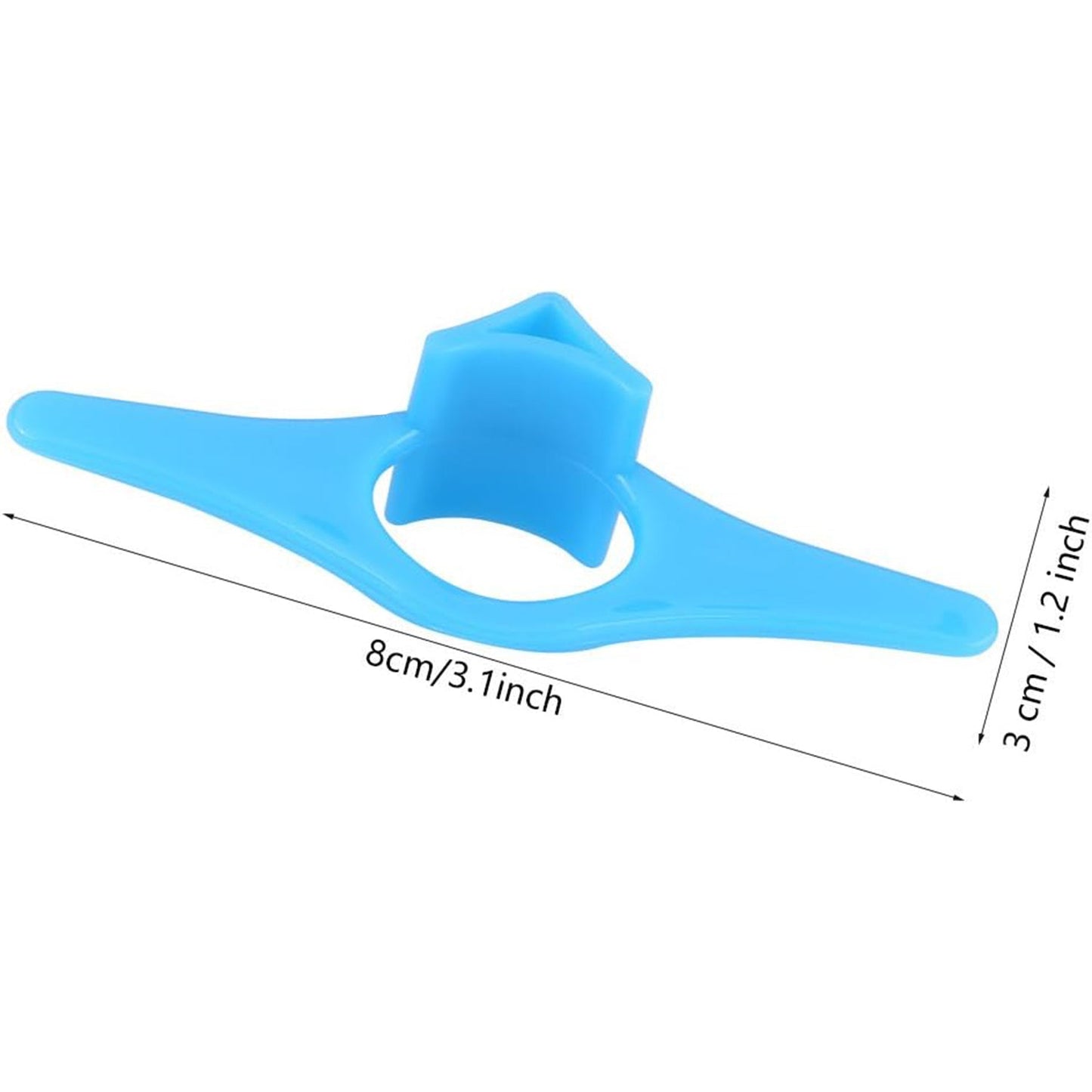 Multi-Function Plastic Thumb Book Support Book Page Holder (2 Pc)