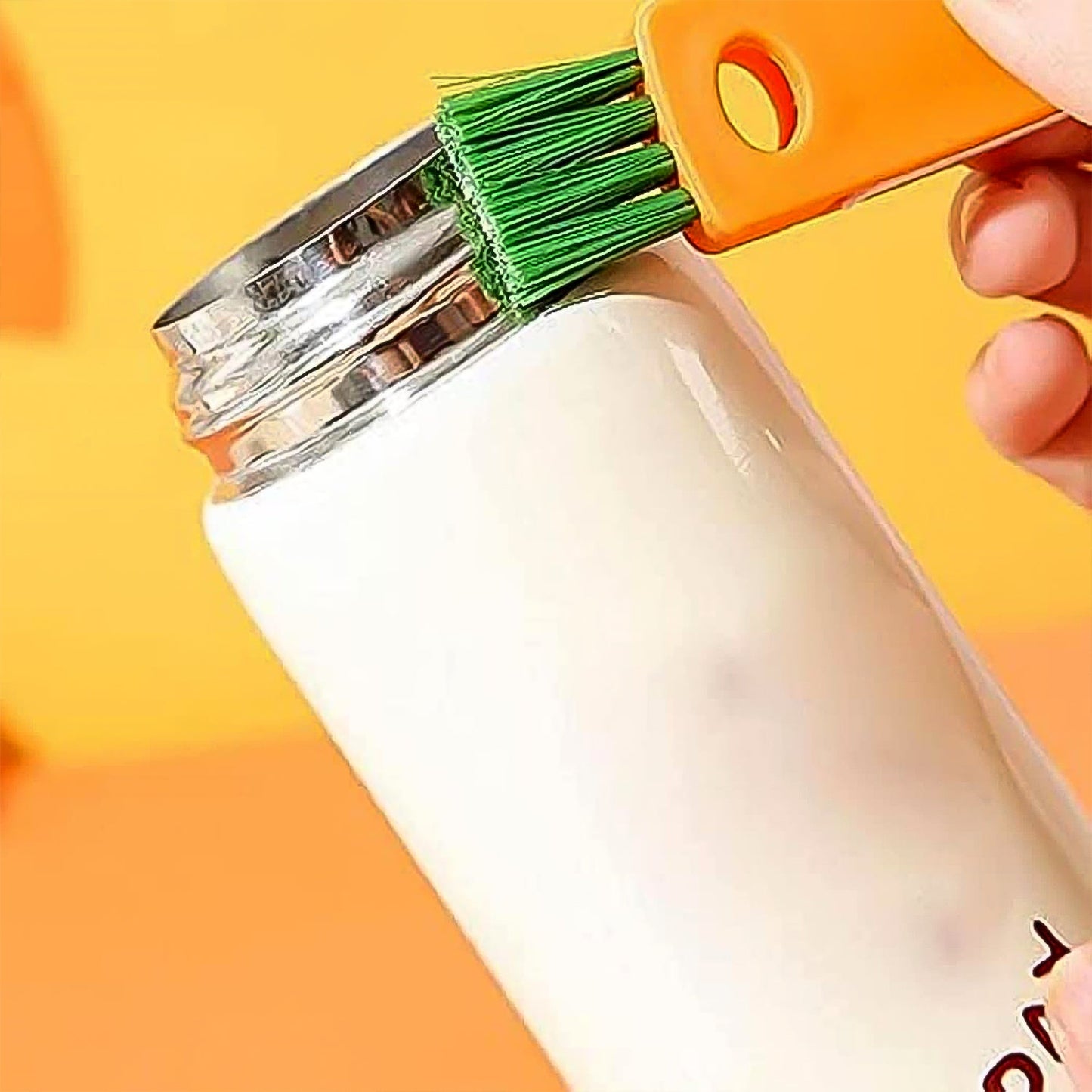 3-in-1 Multifunctional Cleaning Brush Set Ã¢â‚¬â€œ Mini Bottle, Cup & Lid Cleaner (1 Pc)