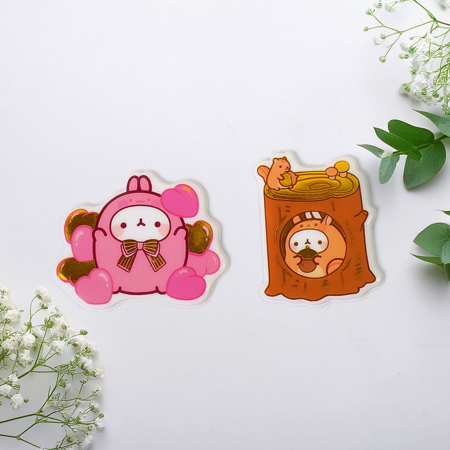 Multipurpose Adhesive 3D Stickers (2 Sheet / 17Ãƒâ€”10 Cm)