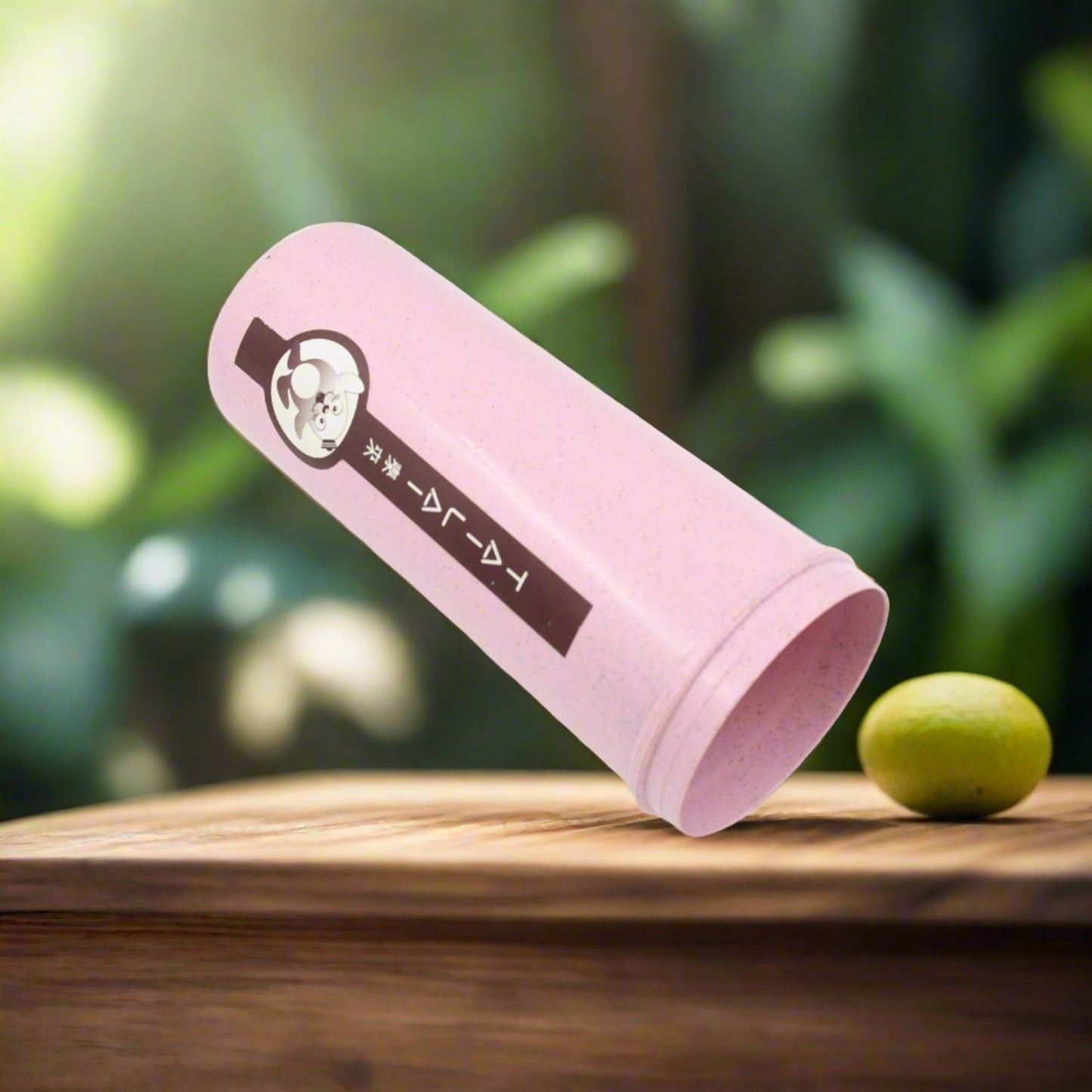 Travel Coffee Cup Portable Water Bottle Wheat Straw Coffee Tea Mug Coffee Mug with Lids & Handle for Coffee TeaÃ‚Â Portable for SchoolÃ‚Â (300 ML Approx)