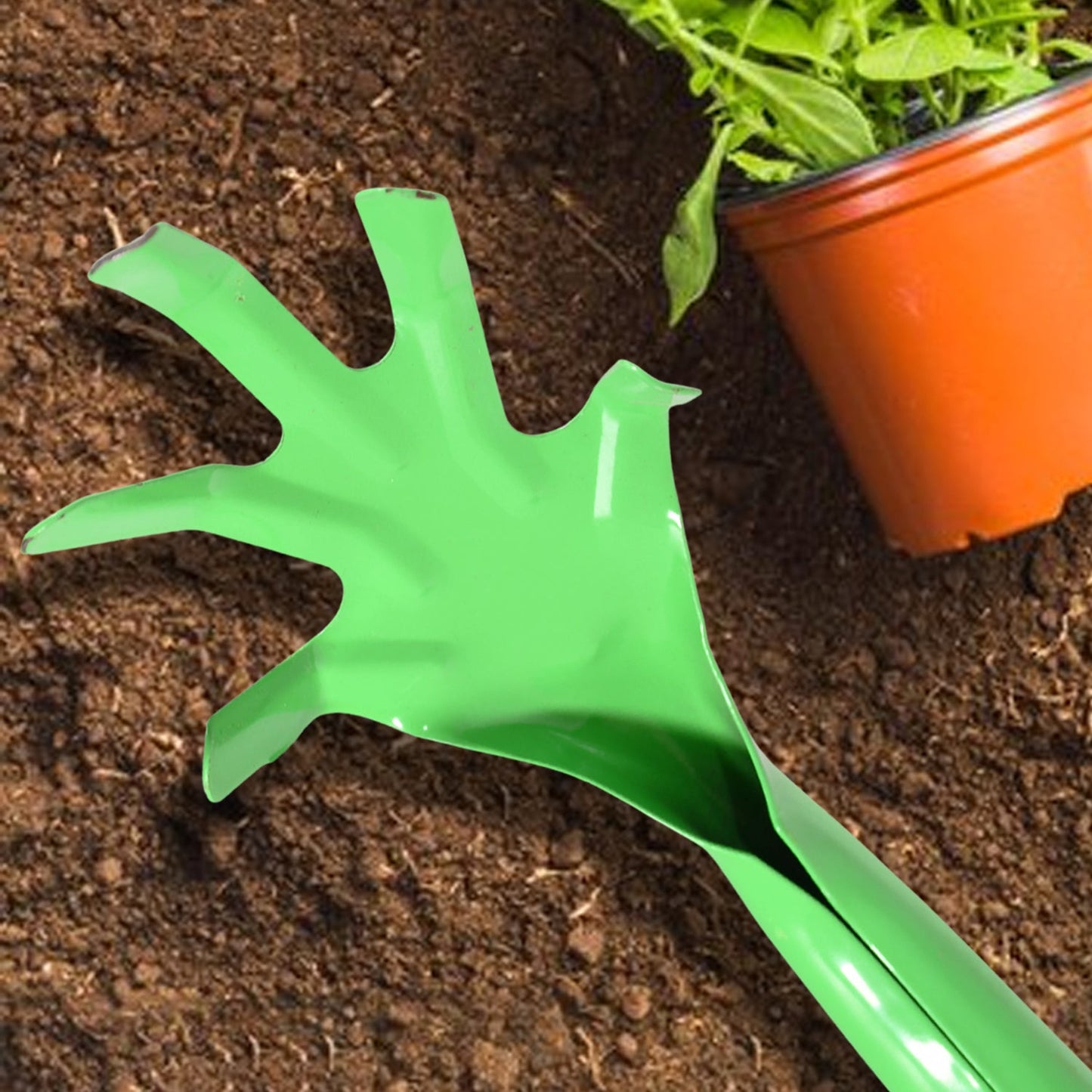 Heavy DutyÃ‚Â Garden Tools, Gardening Metal Hand Cultivator Tools for Home Garden, Indoor and Outdoor Gardening for Plants, Agriculture, and Soil Tools (1 Pc)Ã‚Â Ã‚Â 