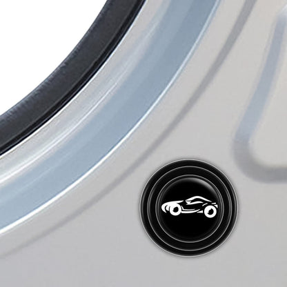 Car Door Shock Absorber Car Door Protection Sticker (4 Pc)