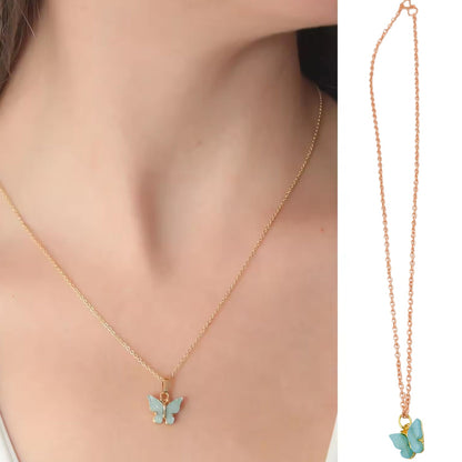 Chain Necklace Cute Charm Chain (2 Pc / Mix Design)