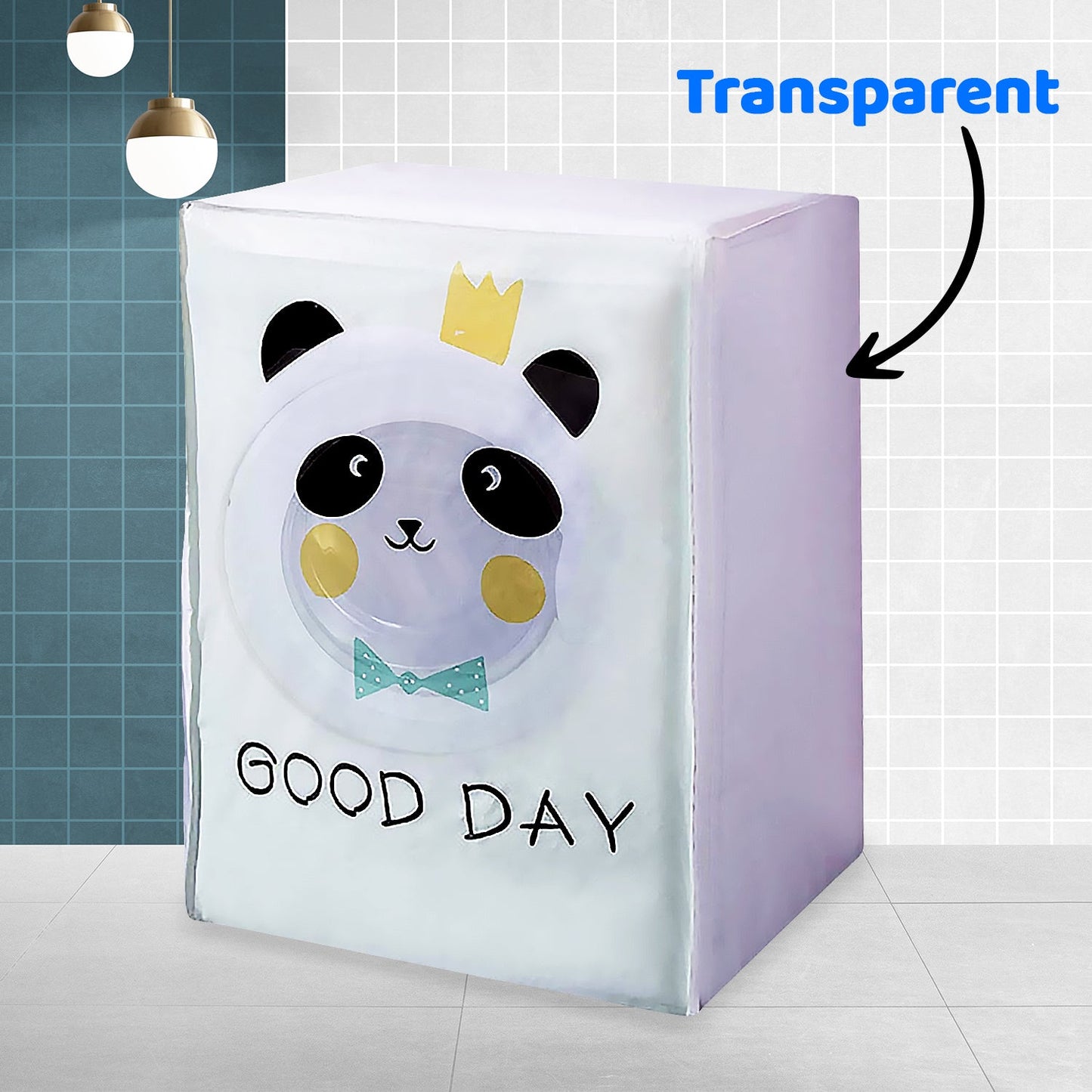 Washing Machine Cover Tumble Dryer Cover Sun Protection, Dustproof Washing Machine Protective Cover (85Ãƒâ€”60Ãƒâ€”55 cm)