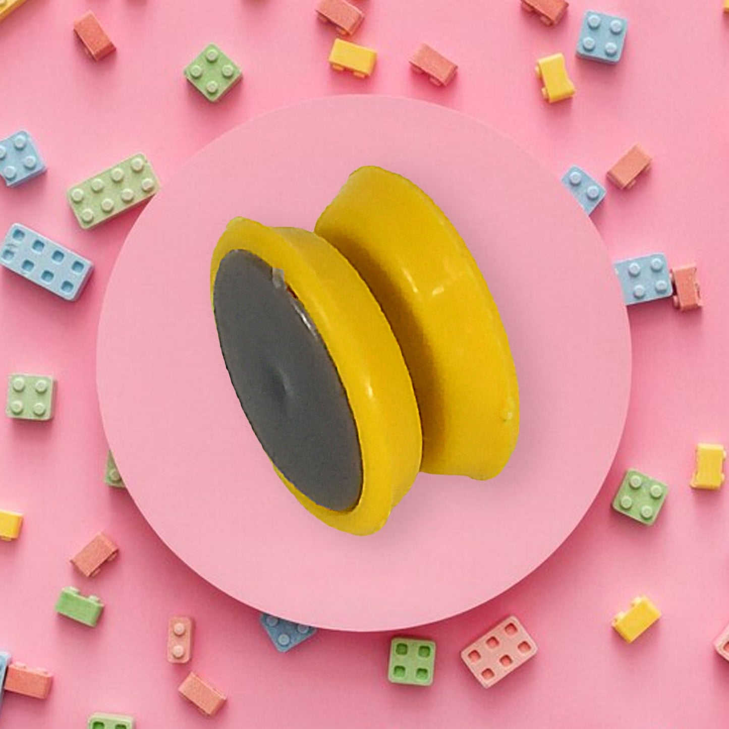 Small yoyo toy with string, rotating yoyo toy, brain exerciser for kids-3 pcs