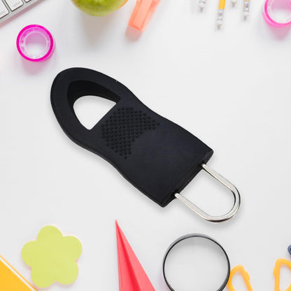 Zipper Pull Tab Zipper Tags Cord Pulls Zipper Extension Zip Fixer for Luggage Suitcase Backpack Jacket Bags Style Metal Zipper Head Zip Fixer Tags Handbag Backpack Plastic (5 Pc)