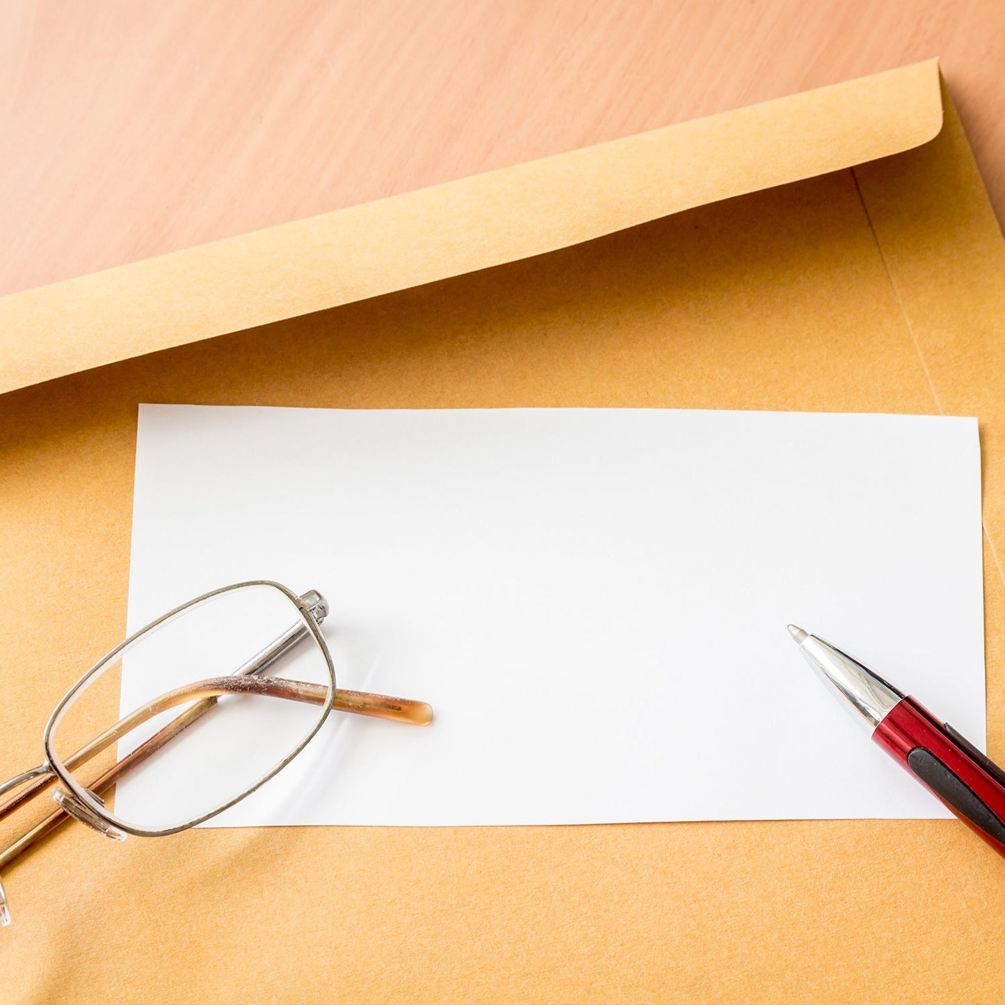 Brown Kraft Envelope for Invitations & Office Use (2 Pc, 16x14 Inch)