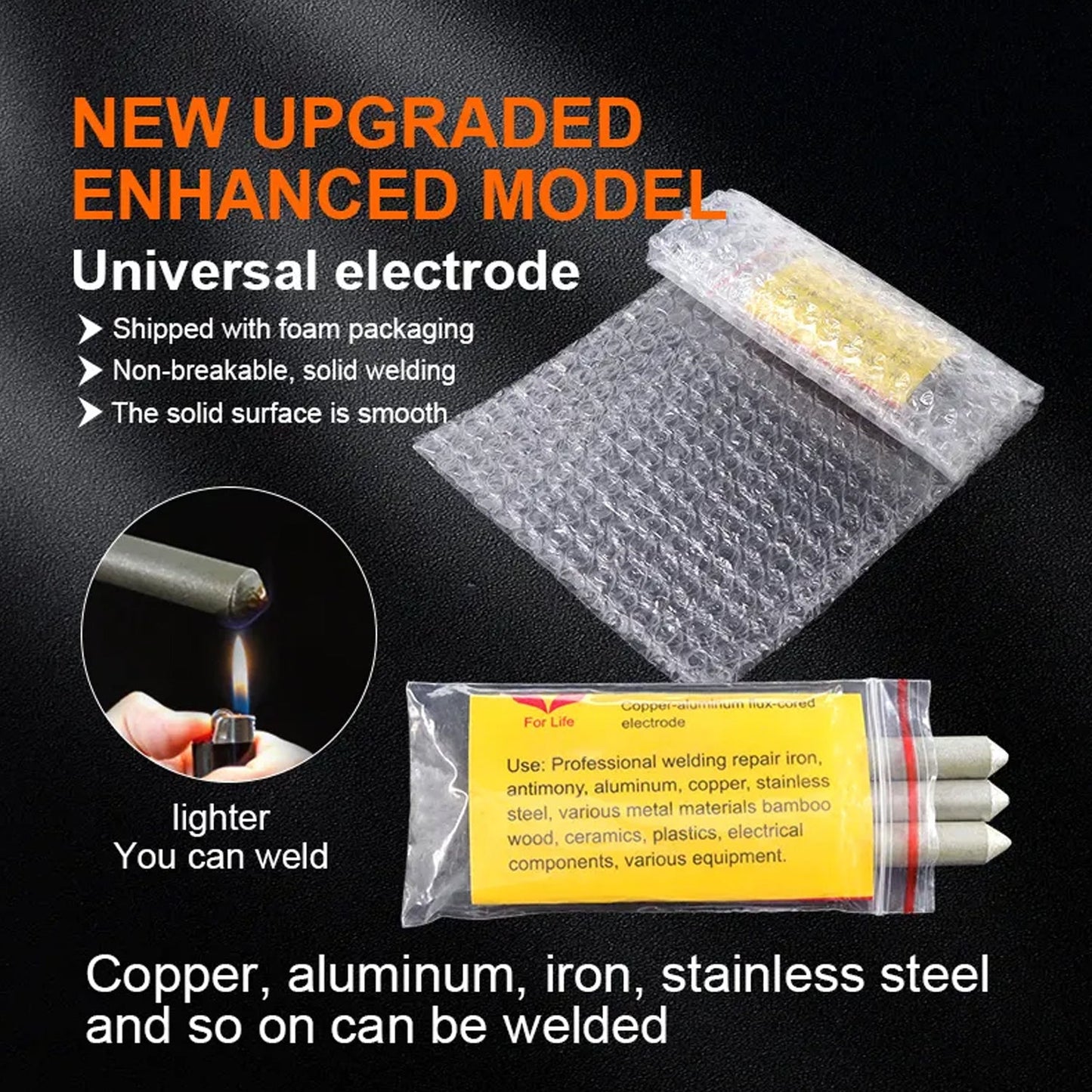 Low Temperature Universal Welding Rod (6 pcs packet)