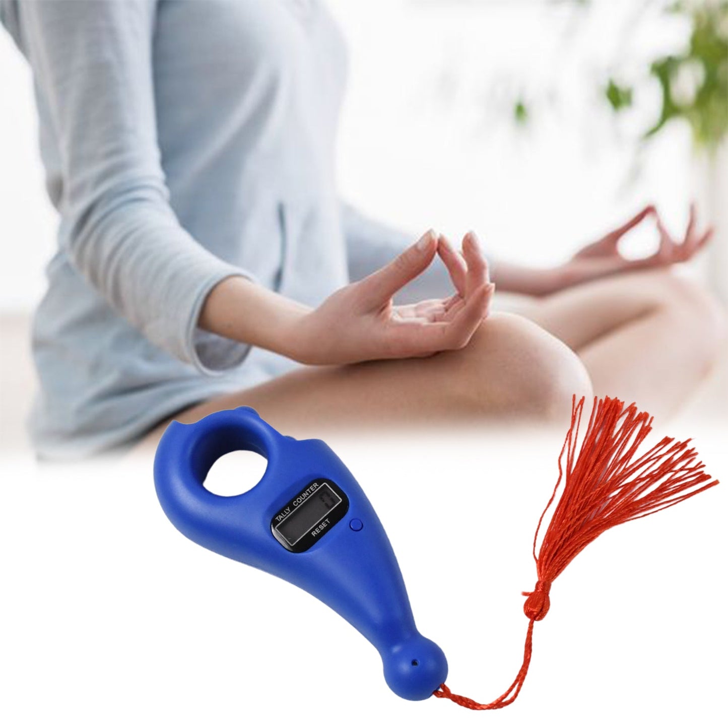 Digital Tasbih Tally Counter Ã¢â‚¬â€œ Wooden Beads for Zikr/Naam Jaap