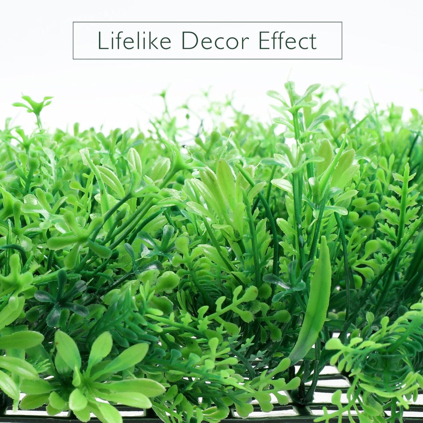 Fish Tank Aquatic Plants Fish Tank Square Artificial Grass Artificial Aquarium (60Ãƒâ€”40 Cm / Mix Design / 1 Pc)