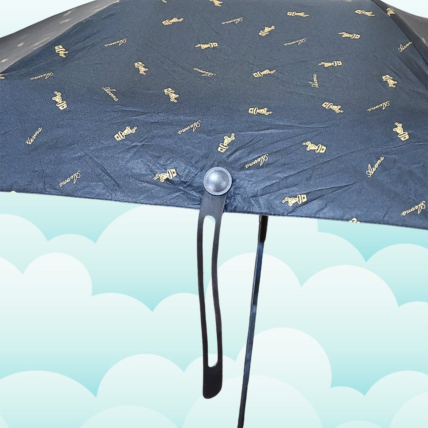 3-Fold Cute Umbrella Ã¢â‚¬â€œ Sun & Rain Protection, UV Shield (1 Pc / With Zip Case)