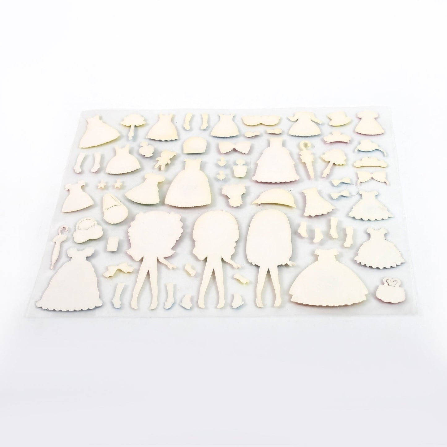 Multipurpose Adhesive 3D Stickers (2 Sheet / 19Ãƒâ€”15 Cm)