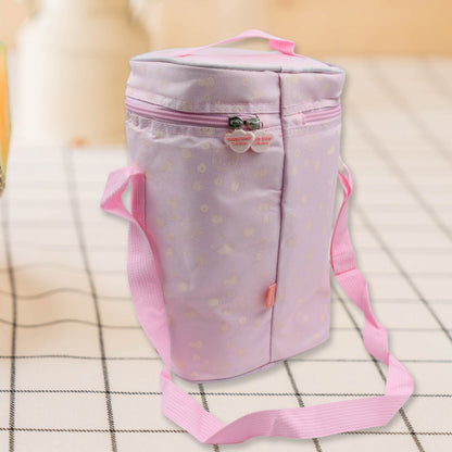 Cute Animal Zip Lunch Bag with Adjustable Strap Ã¢â‚¬â€œ Reusable & Durable (1 Pc)