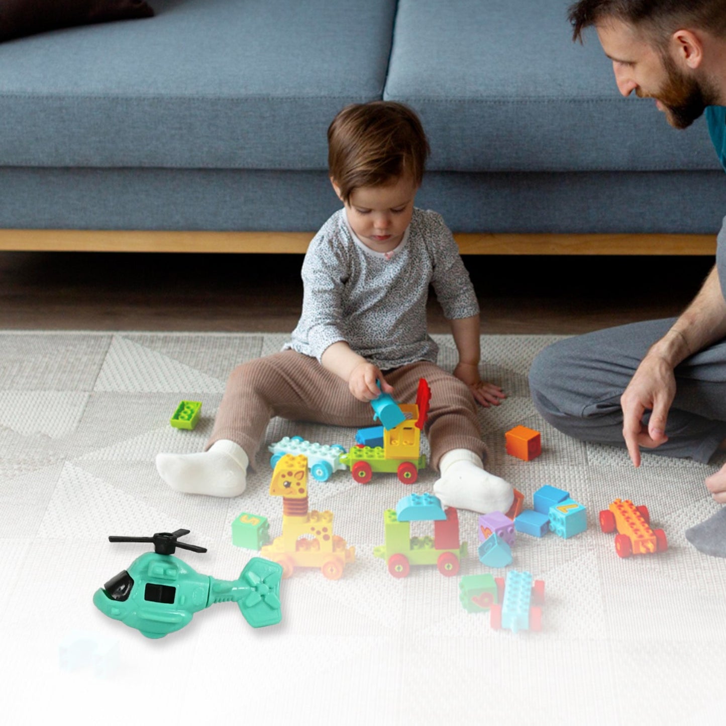 Small DIY Helicopter Toy, Small Kid's Toy, Rotating Tail  Wing DIY Helicopter-2 pcs