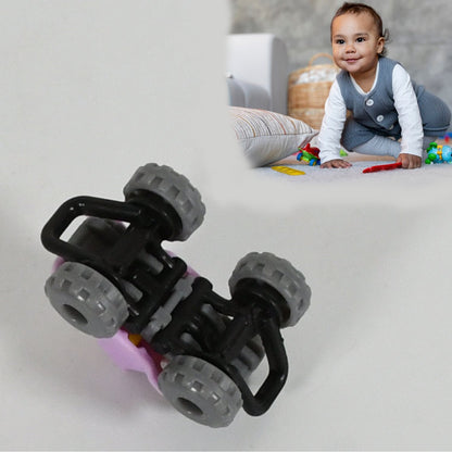 Mini Monster Trucks Friction Powered Cars for Kids Big Plastic Tires Baby Boys Super Cars Blaze Truck for Kids Gifts Toys-3 pcs