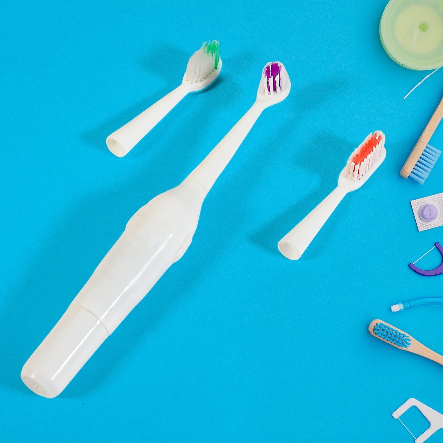 Electric Toothbrush for Adults & Teens Ã¢â‚¬â€œ Deep Cleansing, Battery Operated (Battery Not included)