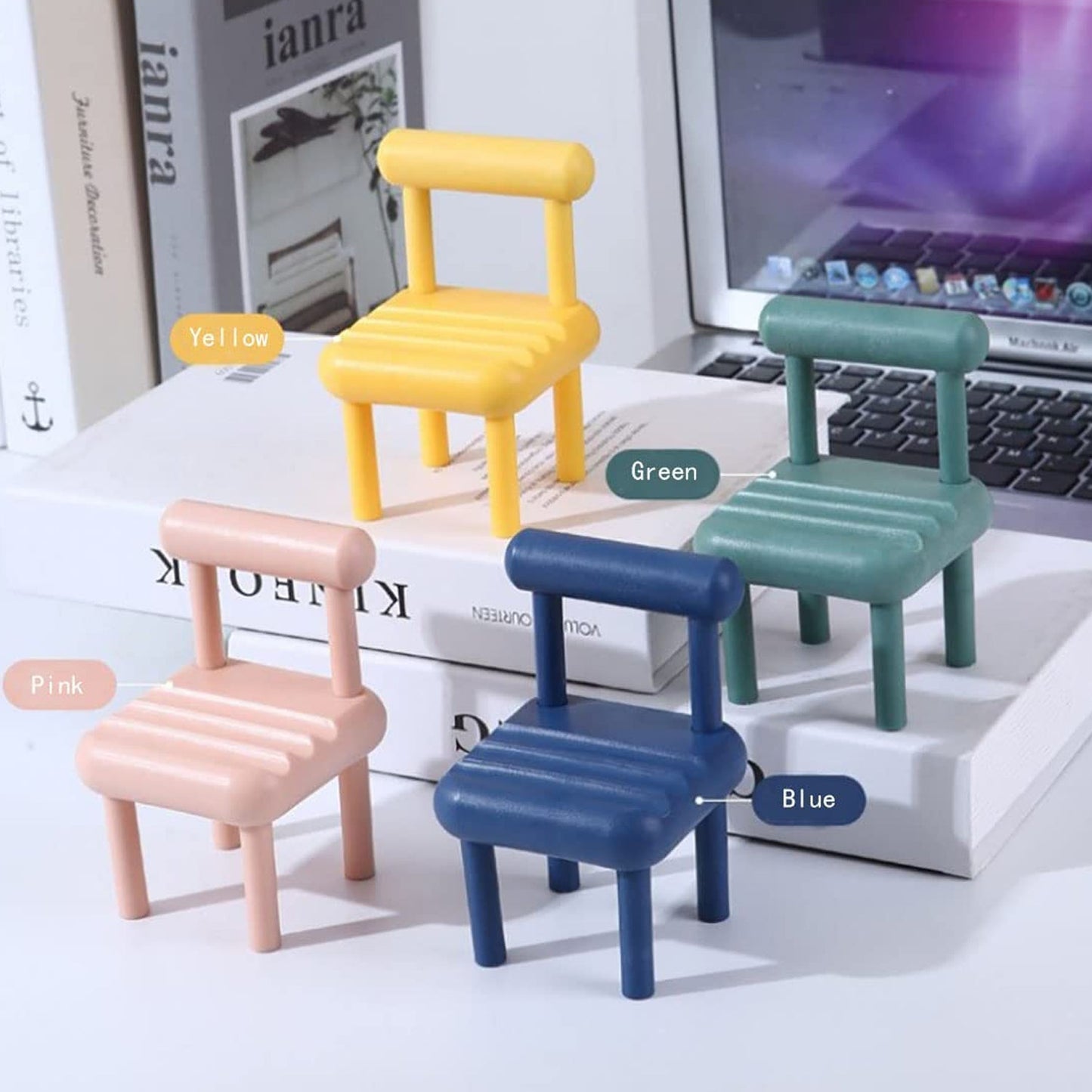 Mini Chair Mobile Phone Holder Ã¢â‚¬â€œ Portable & Stylish Stand for All Smartphones, Ideal for Desk & Office Use (1 Pc)