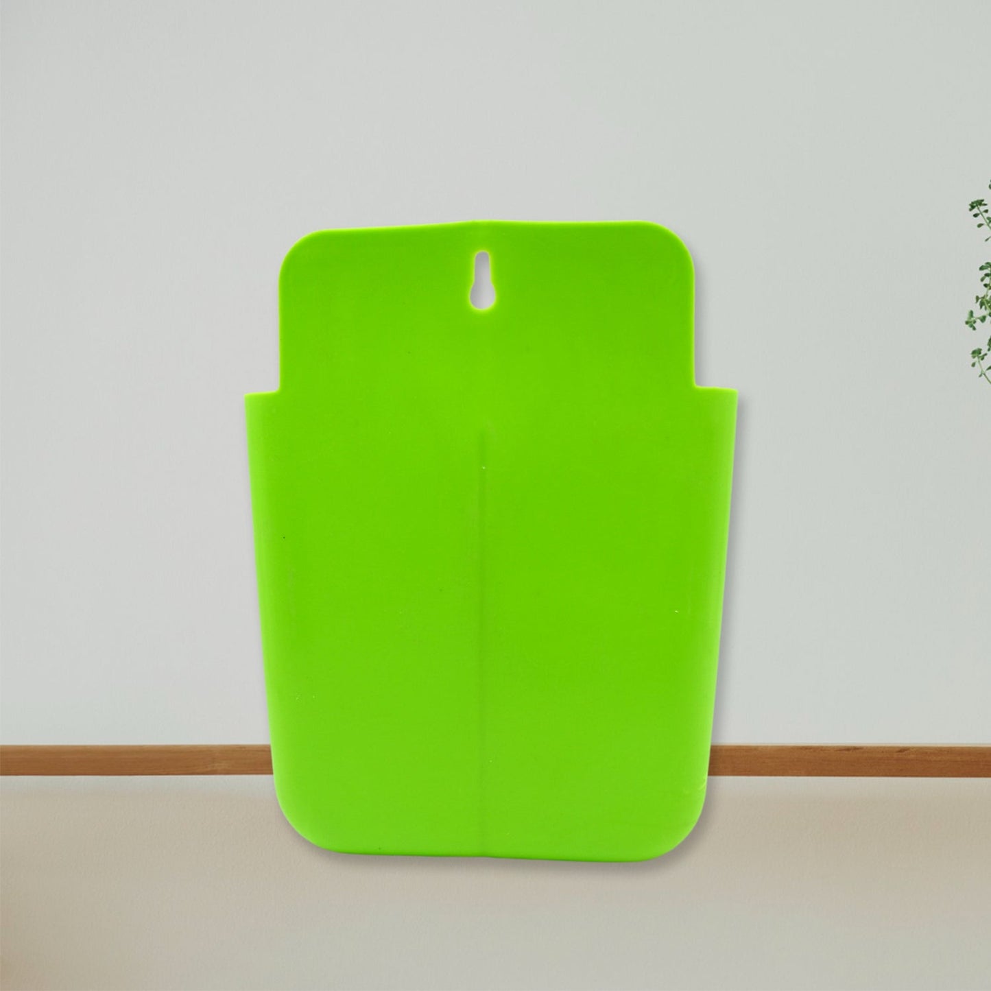 2-Section Multipurpose Wall Holder Ã¢â‚¬â€œ Mobile, Remote & Makeup Brush Storage (1 Pc)