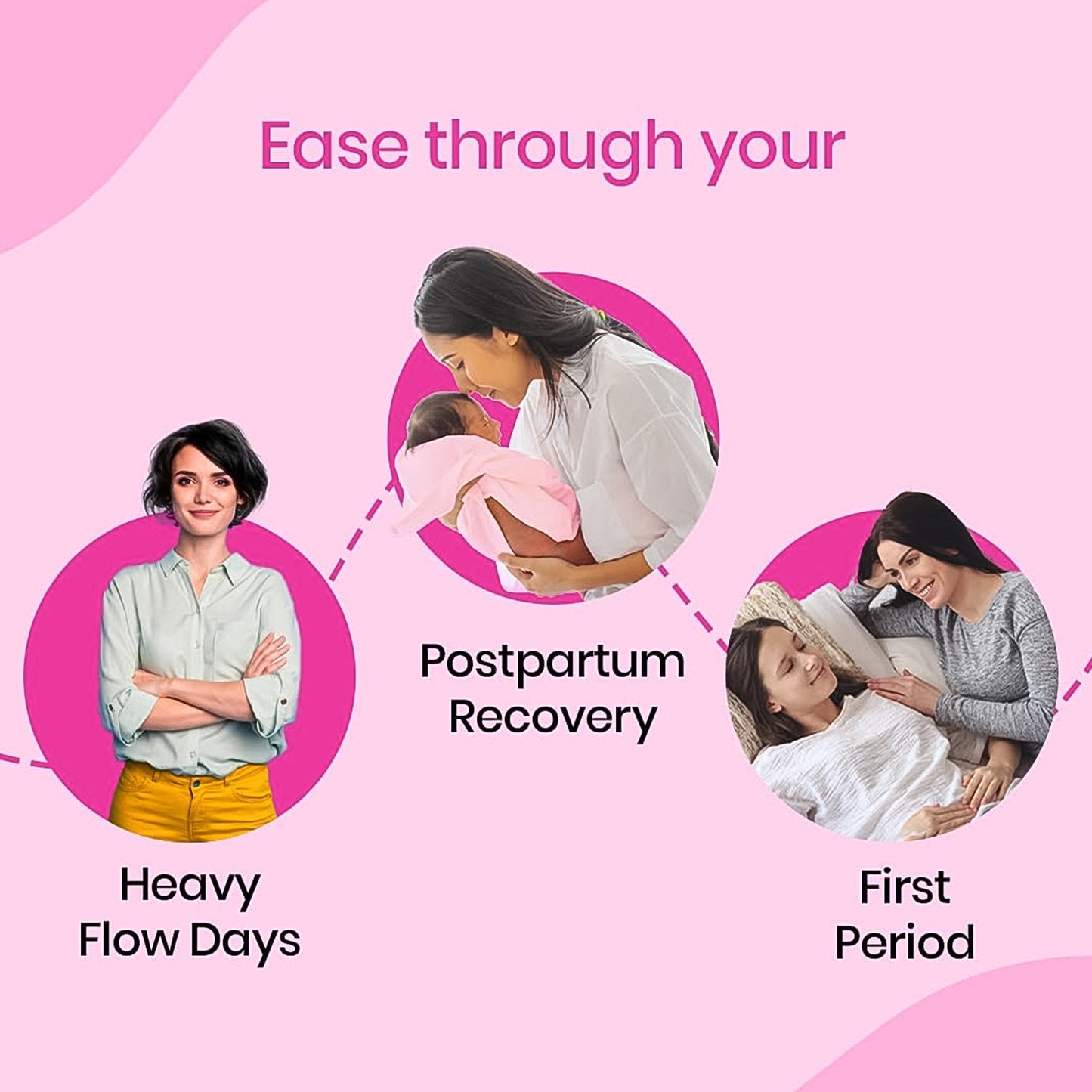 Blue Lady Extra Long Pads With Wides Wings Sanitary Pads Ã¢â‚¬â€œ 320 mm, 40-Pack