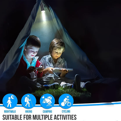 PortableÃ‚Â Mini Torch, Super-Bright Mini 3 LED Bulb Pocket Torches - Small Keyring Torch Flashlight for Camping, Hiking, DIY, Travelling, Outdoors and More 3 Battery operated (Battery not included / 1 pc / Mix Color )