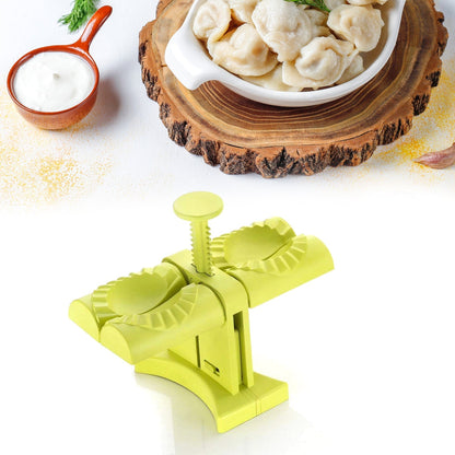 Double Head Dumpling Maker Mold Ã¢â‚¬â€œ Easy Tool for Making Dumplings, Press Mold Kitchen Accessory
