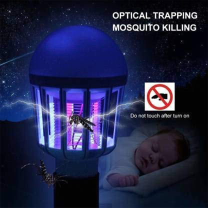 15W Mosquito Killer Lamp Ã¢â‚¬â€œ E27 LED Zapper for Flying Insects & Moths