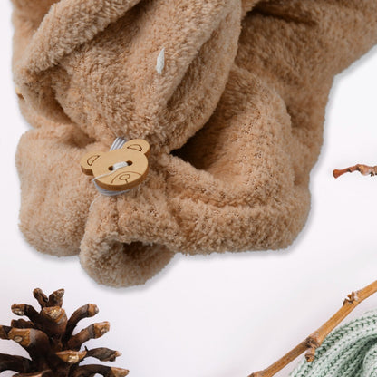 Microfiber Hair Wrap Towel Cap Ã¢â‚¬â€œ Quick-Dry, Absorbent Turban Cap (1 Pc)