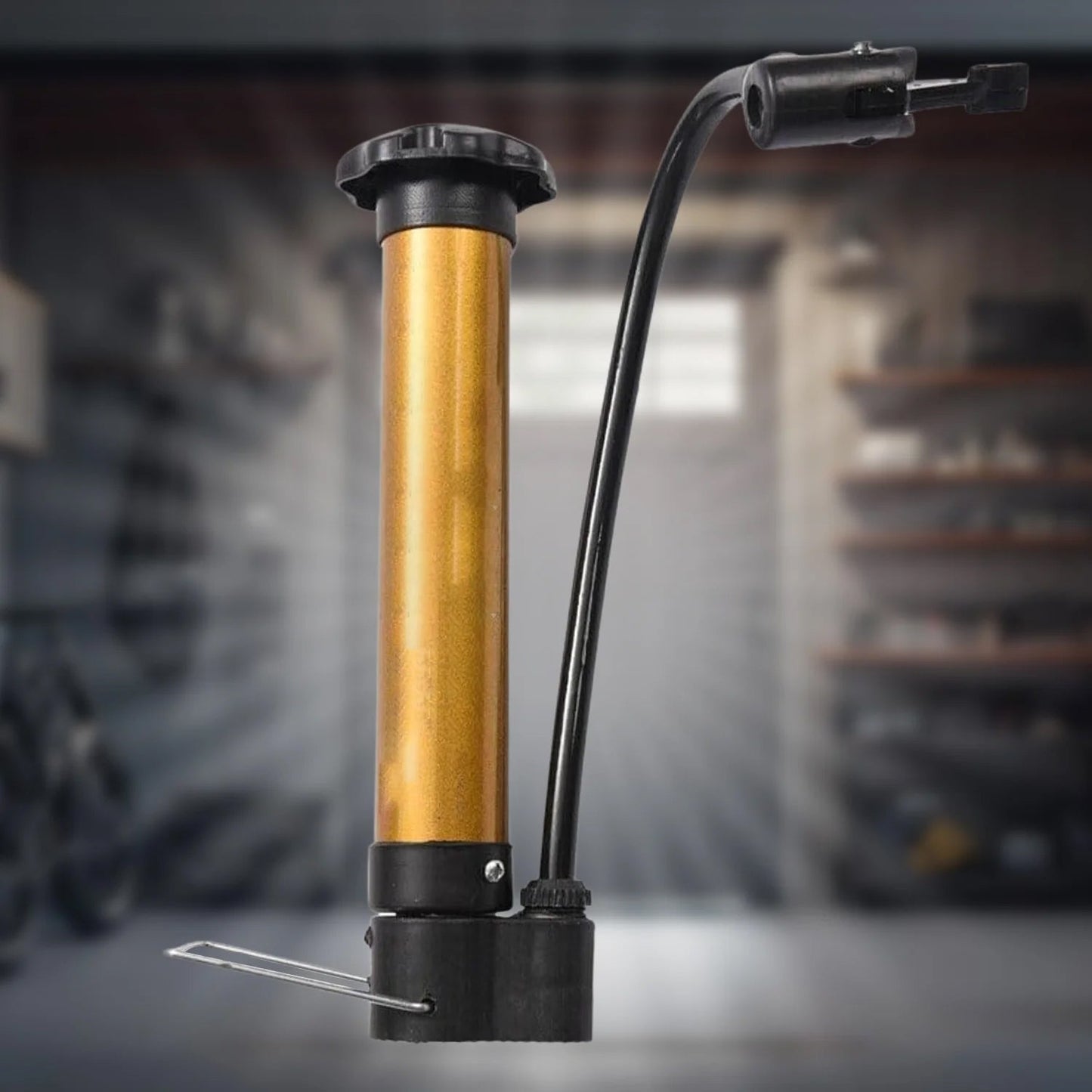 Mini Hand Air Pump Ã¢â‚¬â€œ Portable Metal High-Pressure Inflator for Sports (1 Pc)