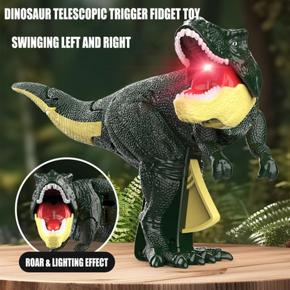 Dinosaur Roaring Toys Trigger, Dinosaurs Toys with Dinosaur Sound Lighting Model Vibrating HeadÃ‚Â Moving (3 + Years / 1 Pc)