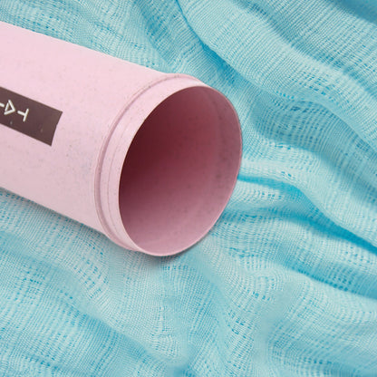 Travel Coffee Cup Portable Water Bottle Wheat Straw Coffee Tea Mug Coffee Mug with Lids & Handle for Coffee TeaÃ‚Â Portable for SchoolÃ‚Â (300 ML Approx)