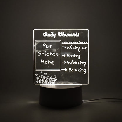 Creative Visualization Lamp 3 DÃ‚Â Acrylic Decorative Lamp (1 Pc)