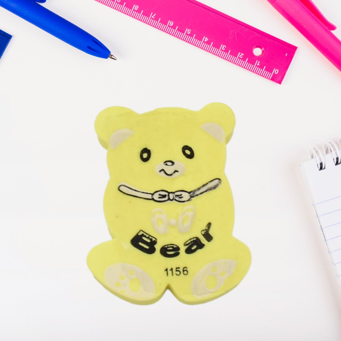Cartoon Design Eraser (4 Pc / Mix Design)
