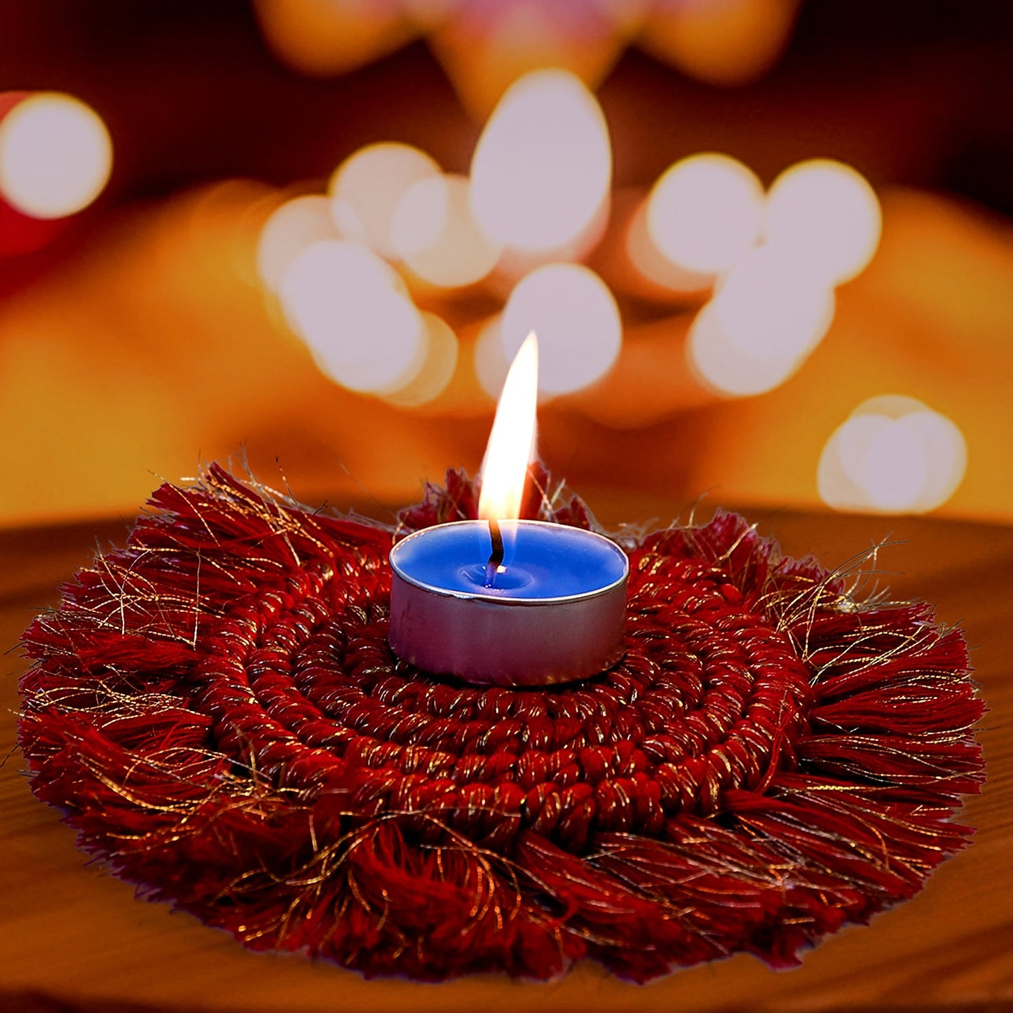Tealight Diwali Candle Ã¢â‚¬â€œ Smokeless, Long-Burning, Mix Color (2 Pc / Mix Color)