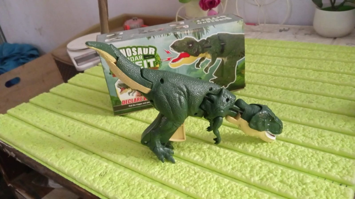 Dinosaur Roaring Toys Trigger, Dinosaurs Toys with Dinosaur Sound Lighting Model Vibrating HeadÃ‚Â Moving (3 + Years / 1 Pc)