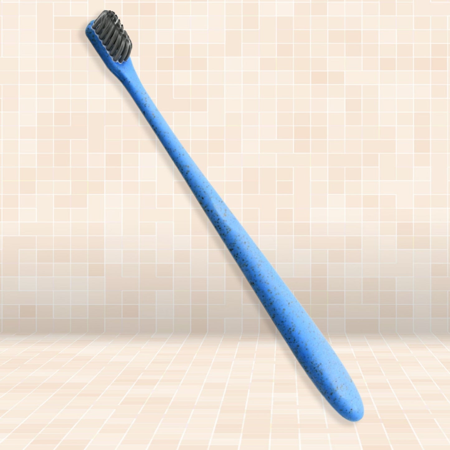 Wheat Straw Soft-Bristle Toothbrush for Deep Cleaning & Dental Care (3 Pc)