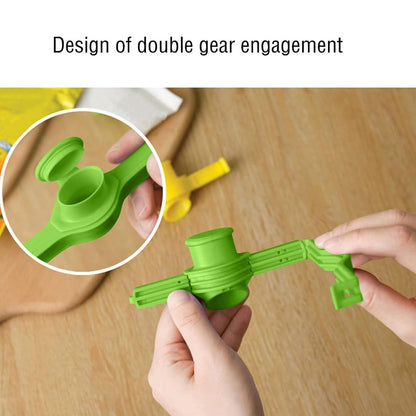 Food Storage Sealing Clip Solid Color Seal Pour Bag Clip Snack Bag Clip Food Bag Sealing Clip Sealing Clamp with Cap Kitchen Chip Bag Clips (2 Pc)