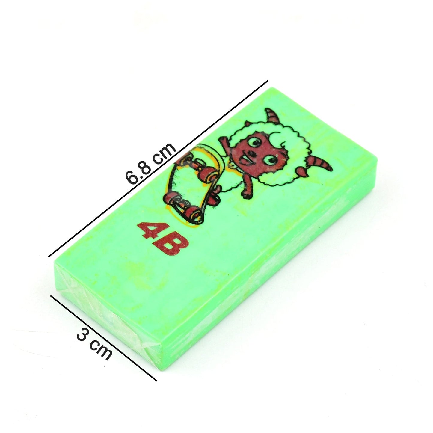 Fancy & Stylish Eraser (2 Pc / Mix Design)
