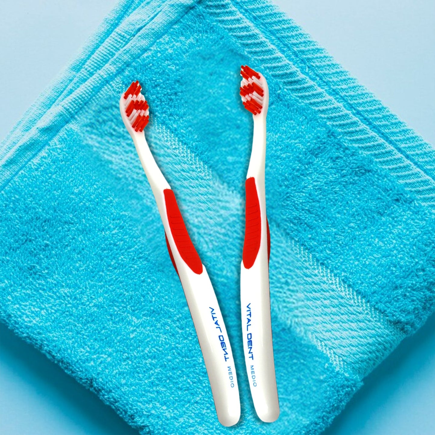 Soft Toothbrush With Plastic Round Box for Men and Women, Kids, AdultsÃ‚Â Plastic Toothbrush (10 pcs Set)