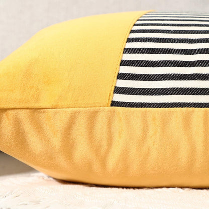 Decorative Pillow Covers Cushion Cases Soft Cotton (22 Ãƒâ€” 22 Inch / 1 Pair / 2 Pc)