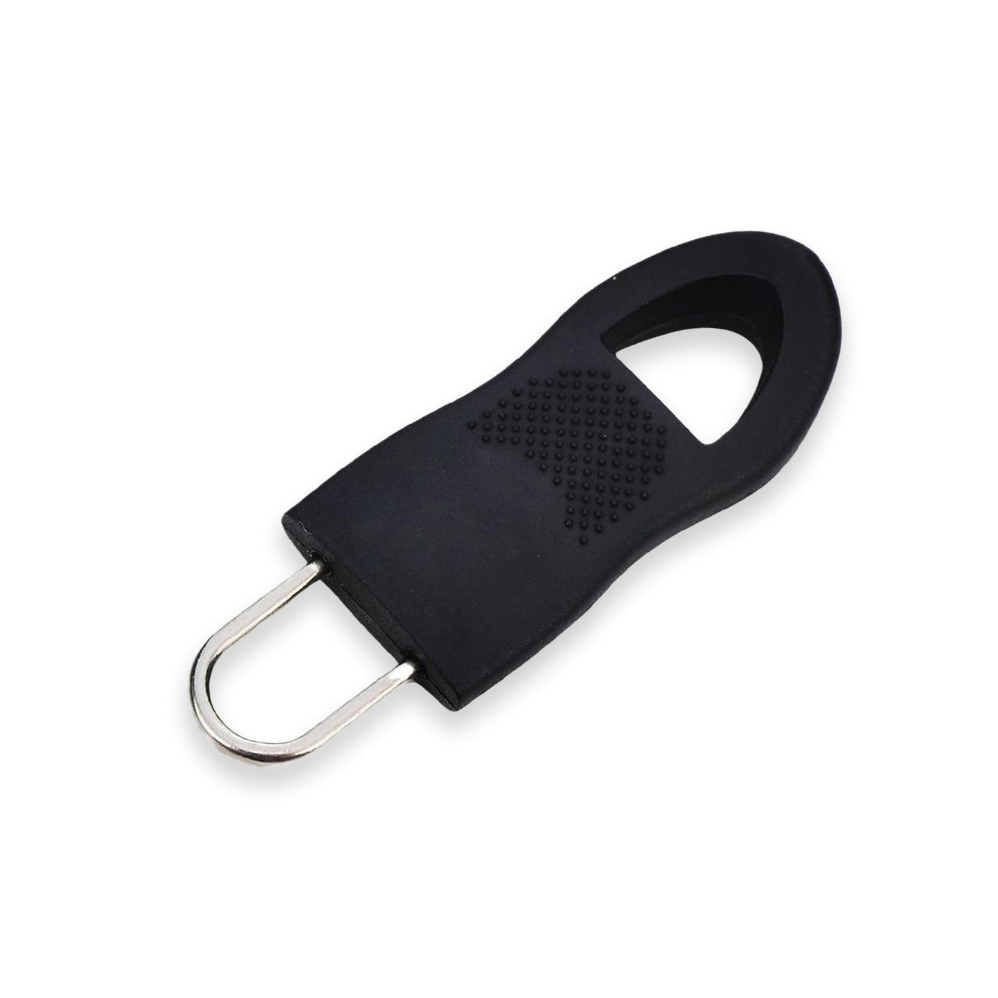 Zipper Pull Tab Zipper Tags Cord Pulls Zipper Extension Zip Fixer for Luggage Suitcase Backpack Jacket Bags Style Metal Zipper Head Zip Fixer Tags Handbag Backpack Plastic (5 Pc)