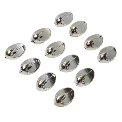 Plastic Multipurpose Wall hanging hook (12 Pcs Set / Mix Design)