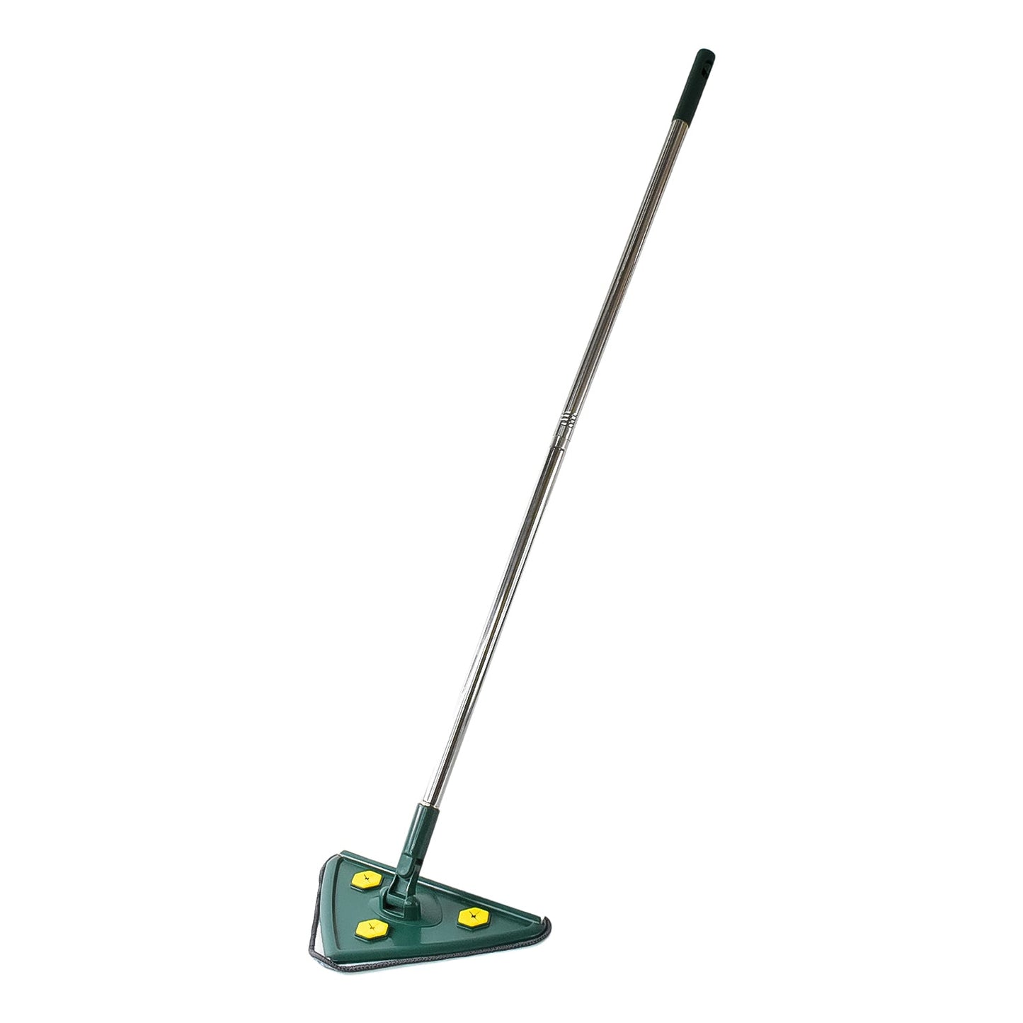 2-in-1 Extendable Triangle Mop Ã¢â‚¬â€œ Retractable, 360Ã‚Â° Rotating, Telescopic & Reusable Mop Heads (1 Pc)