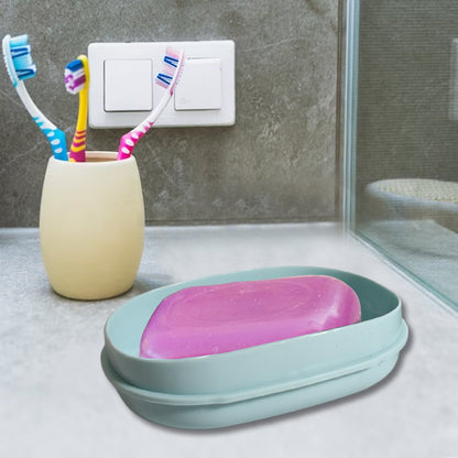 Soap Container, Soap Box Household Kitchen and Bathroom Can Use PP Material Drain Box, Soap Dish,Ã‚Â for Bathroom Shower Home Outdoor CampingÃ‚Â (1 Pc)