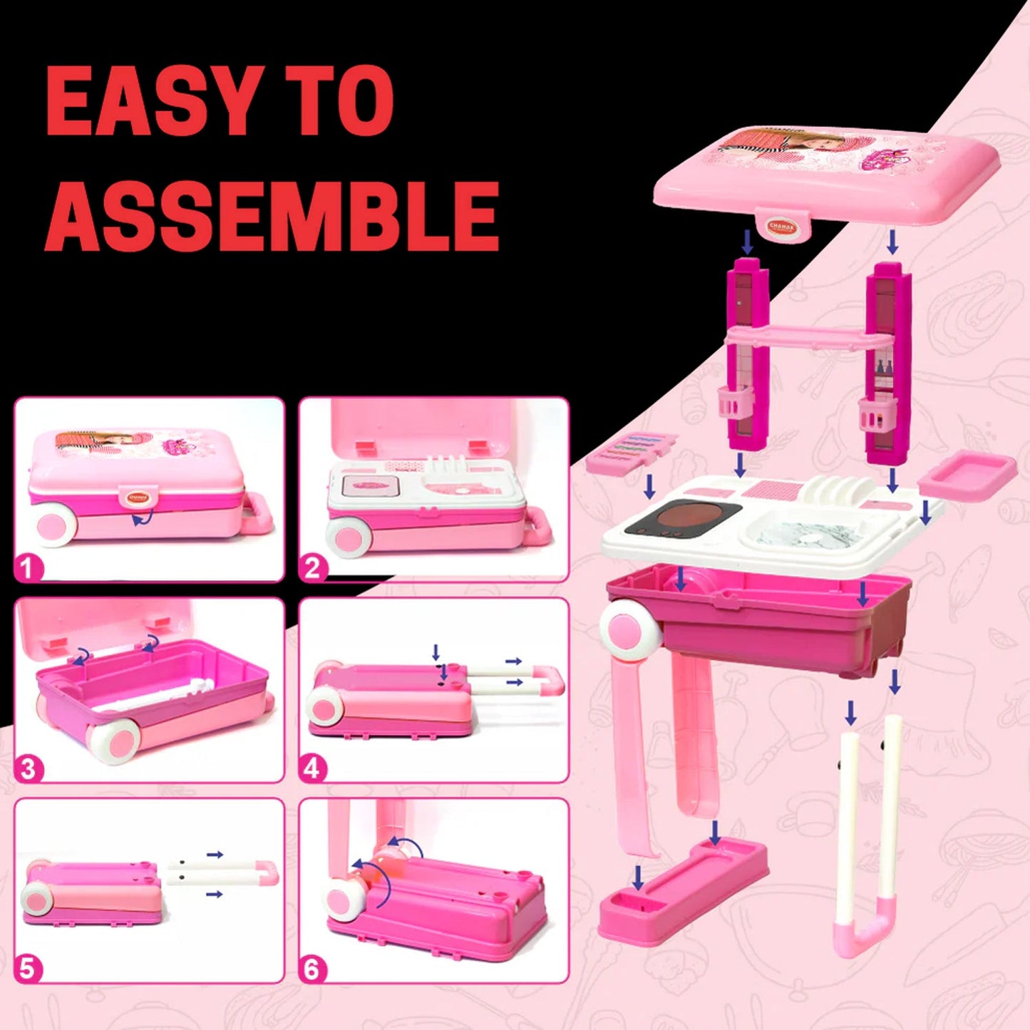 Cookâ€™nâ€™Carry Kitchen Set