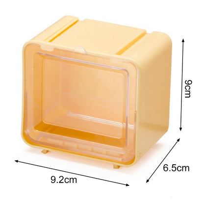 Durable Transparent Tape Storage Box Ã¢â‚¬â€œ Plastic Office Organizer