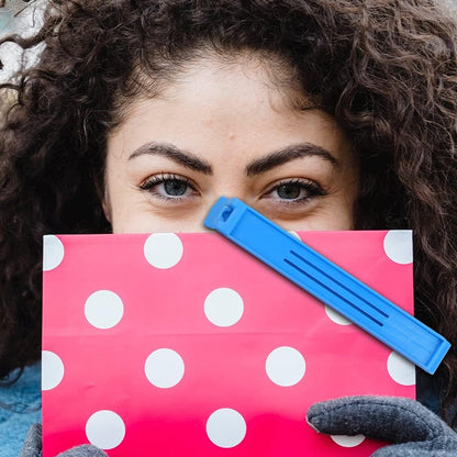 Food Bag Clip Sealer Ã¢â‚¬â€œ Airtight Plastic Clips for Snacks, Kitchen & Camping (18 Pc Set)