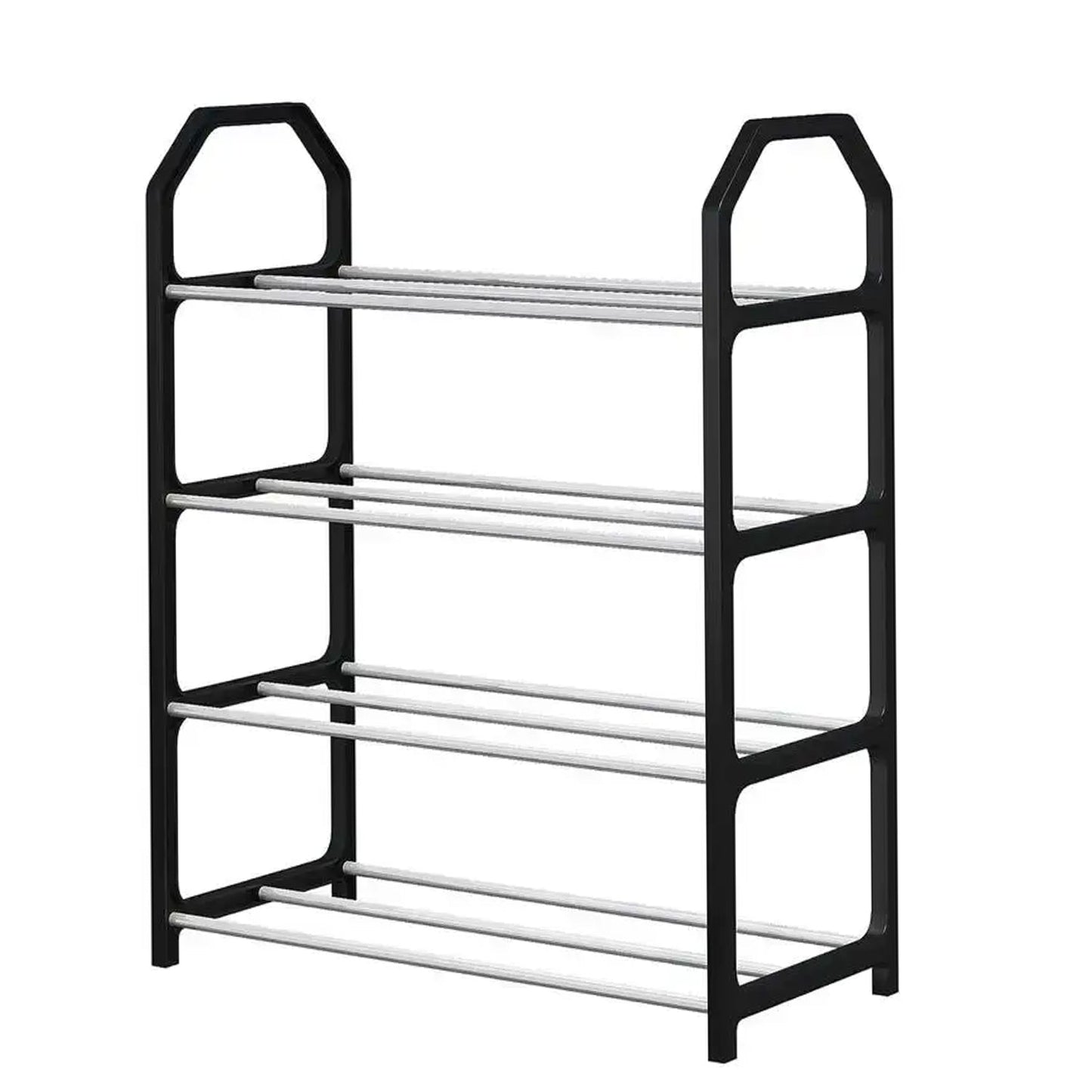 4 Layer SpaceÃ¢â‚¬â€˜saving Shoes Show Rack Folding Shoe Rack (1 Pc)