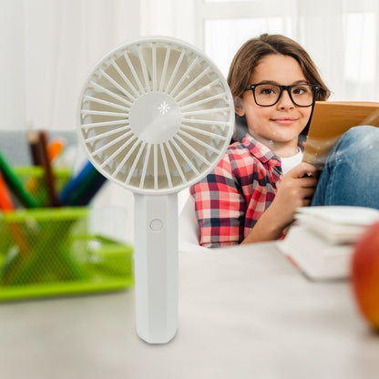 Mini Portable Rechargeable Fan Ã¢â‚¬â€œ Lightweight & Easy to Carry (1 Pc | Battery Not Included)