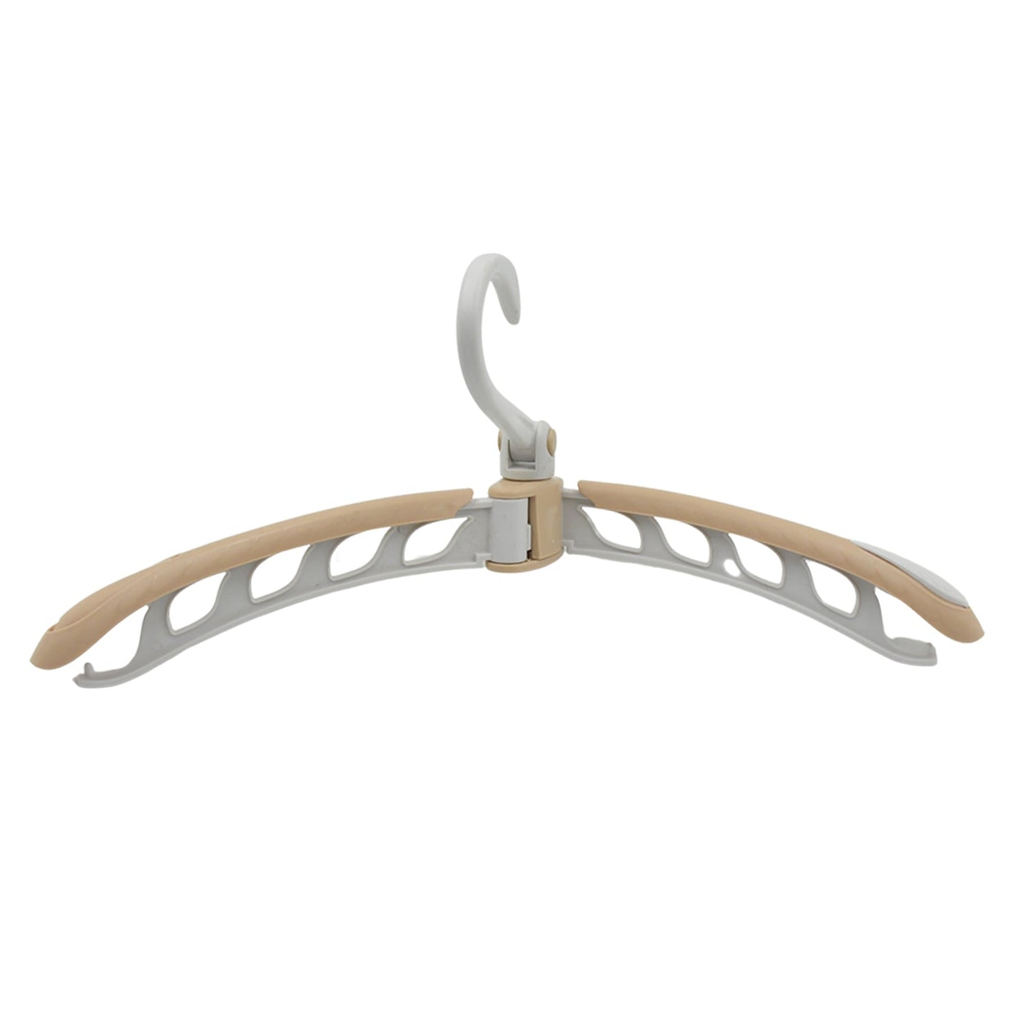 Compact 360Â° rotating clothes hanger, portable