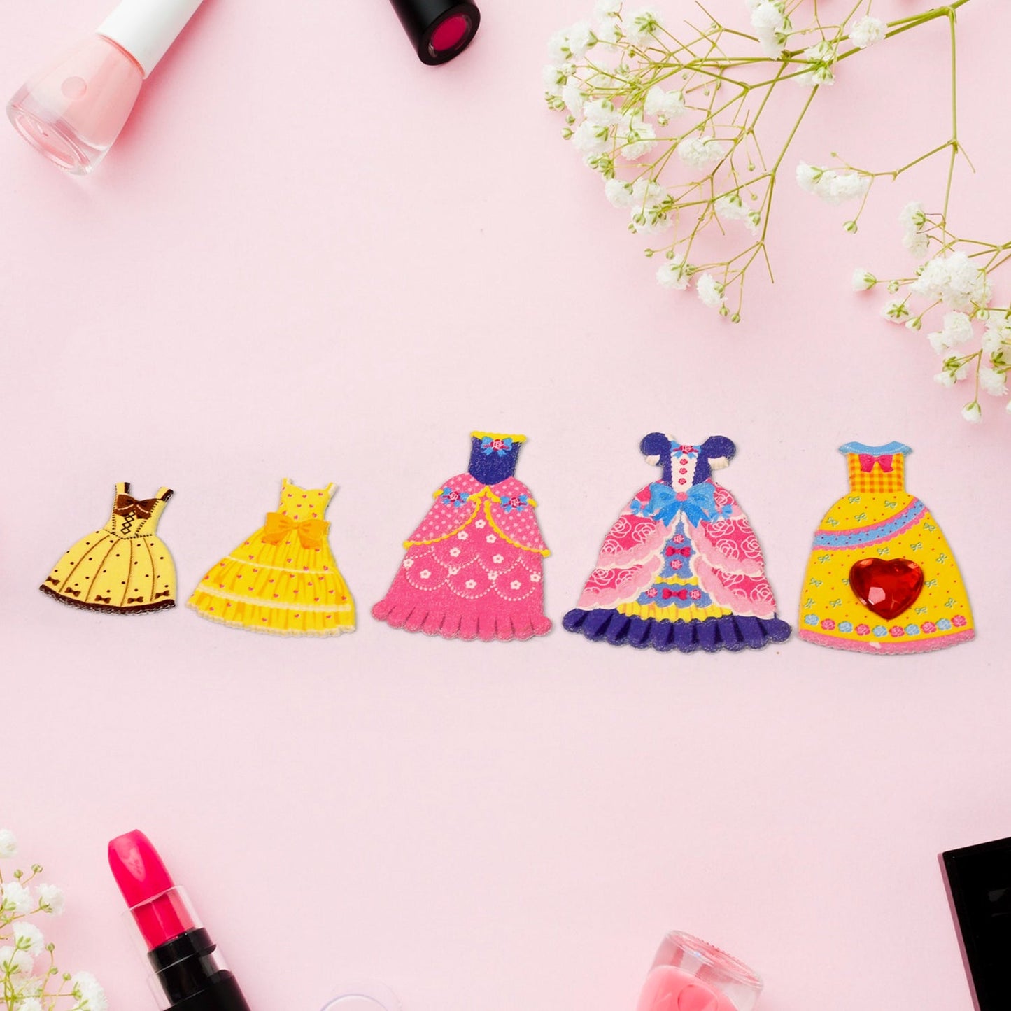 Multipurpose Adhesive 3D Stickers (2 Sheet / 19Ãƒâ€”15 Cm)